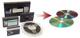 Оцифровка видеокассет, киноплёнок, аудиокассет, негативов и слайдов